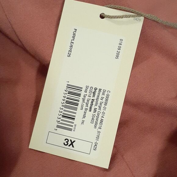 New Target A New Day Women's Knit Tank Dress In Purple Size 3X - Picture 2 of 4